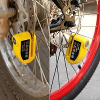 Cadeado Moto Alarme Trava De Disco Bike Cadeado Sirene Sonoro Aluminio Freio Anti Furto Motocicletas Bicicleta Chave Tet - 5