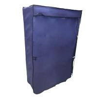 Guarda Roupa Cabideiro Portatil Sapateira Organizadora Multiuso Quarto Closet Camping Praia Roxo