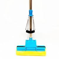 Rodo Magico Mop Flash Cabo Retratil Limpa Seca Esfregao Absorve Limpeza Geral Espuma Multiuso - 5