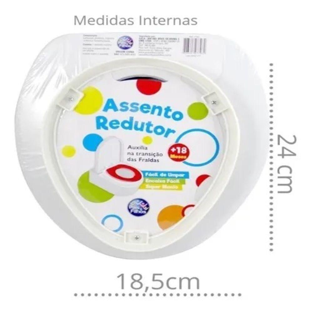 Redutor De Assento Sanitario Infantil Adaptador Acolchoado Espuma Vaso Crianca Bebe Meninos - 8