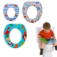 Redutor De Assento Sanitario Infantil Adaptador Acolchoado Espuma Vaso Crianca Bebe Meninos - 1