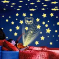 Urso Luminaria De Pelucia Musical Projetor Estrelas Ceu Teto Abajur Infantil Bebe Brinquedo Marrom - 2