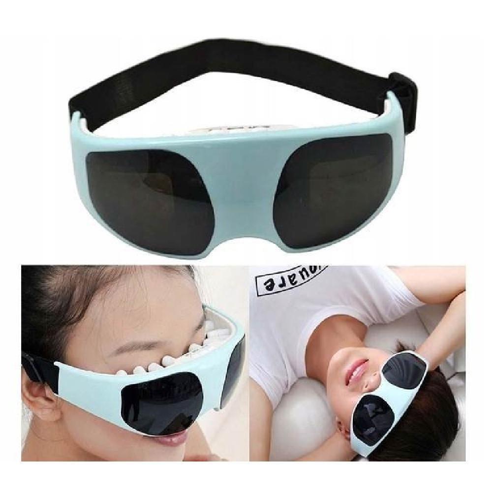 Oculos Massageador De Olhos Anti Rugas Olheira Eletrico Com Vibracao Magnetica Terapia Pele Nervo Otico Acupuntura - 5