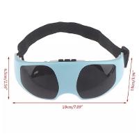 Oculos Massageador De Olhos Anti Rugas Olheira Eletrico Com Vibracao Magnetica Terapia Pele Nervo Otico Acupuntura - 8