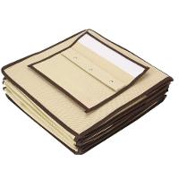 Organizadr Sapateira Dobravel Anti Poeira Grande Flexivel Com Ziper Vertical 6 Divisorias Cabideiro De Porta Guarda Roup - 6