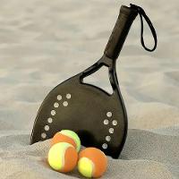 Bola De Beach Tennis Kit 10 Bolinhas Pack Bolas Tenis Praia Areia Esporte Treino - 5