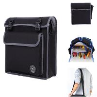 Bolsa Porta Ferramentas Mochila Eletricista Mala Dupla Maleta Ombro Pedreiro Organizador Reforcado - 2