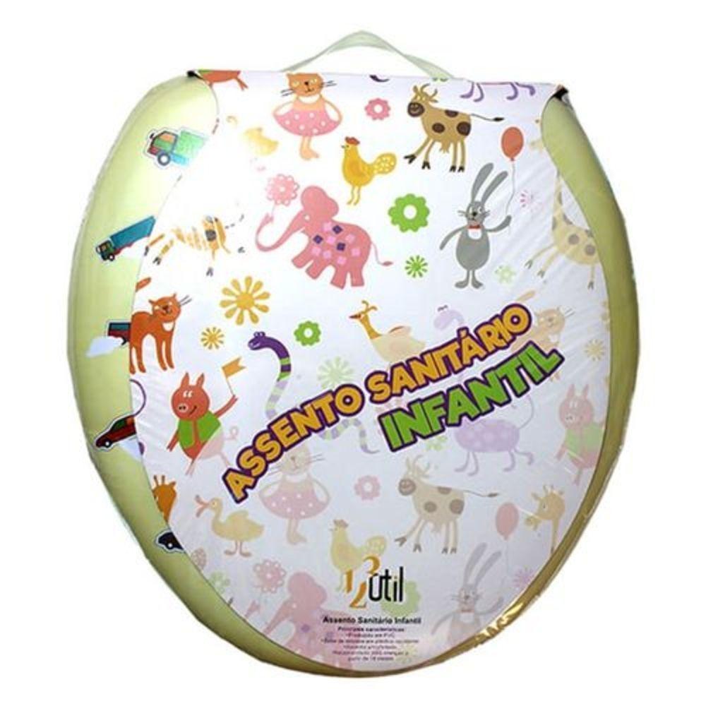 Redutor De Assento Sanitario Para Vaso Infantil Adaptador Acolchoado Com Espuma Menina Menino Cor:menina;tamanho:u - 3
