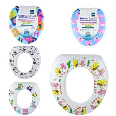 Redutor De Assento Sanitario Para Vaso Infantil Adaptador Acolchoado Com Espuma Menina Menino Cor:menina;tamanho:u