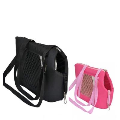 Bolsa Transporte Pet Mala Cao Cachorro Gato Mochila Viagem Passeio Caixa Dobravel Carro Dog Bag Tiracolo Petshop Cor:pre