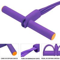 Elastico Extensor Apoio Multifuncional Pull Reducer Academia Ginastica Alongamento Exercicios Musculação Yoga Fitness - 2