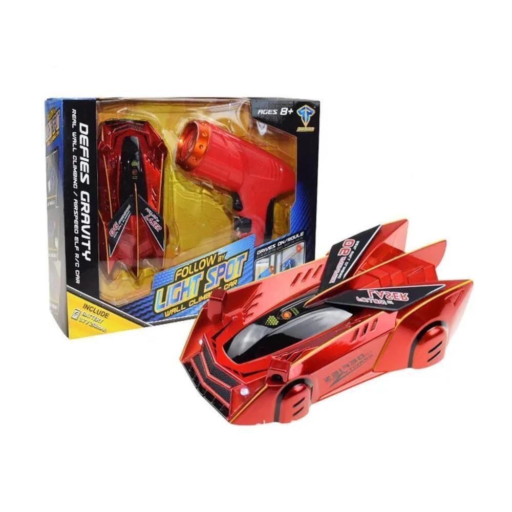 Carrinho Escala Parede Carro Controle Remoto Sensor Laser Escalador Teto Antigravidade - 4