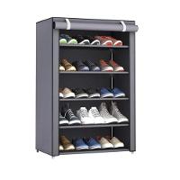 Sapateira Ziper Armario Portatil Grande 5 Prateleiras Guarda Roupa Estante Organizador Brinquedos Porta Trecos Desmontav - 3