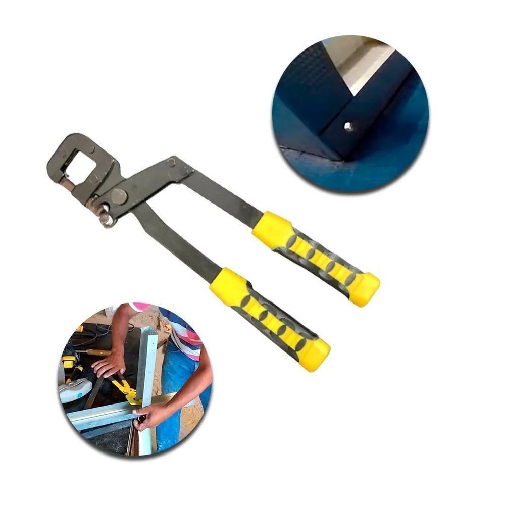 Alicate Puncionador Drywall Profissional Prendedor Perfil 12 Polegadas 300mm Gesseiro Reforçado - 1