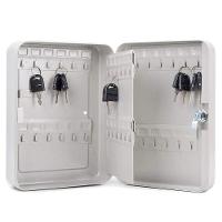 Porta Chaves Armario Claviculario 48 Chaves De Ferro Cofre Organizador Profissional Empresarial Kit Fixador De Parede