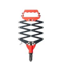 Rebitador Sanfona Alicate Rebitadeira Manual Dobravel Rebites Ate 6,4mm Reforcado Profissional - 7