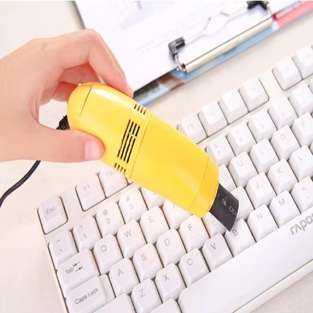 Mini Aspirador De Pó Portátil Usb Para Limpeza De Teclado Notebook Pc Prático - 4