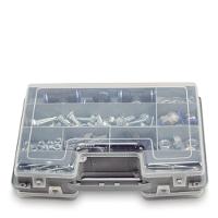 Maleta Estojo Organizador 2 Em 1 Para Organizar Pequenas Peças Bijuterias, Jóias, Parafuso, Objetos De Costura - 1