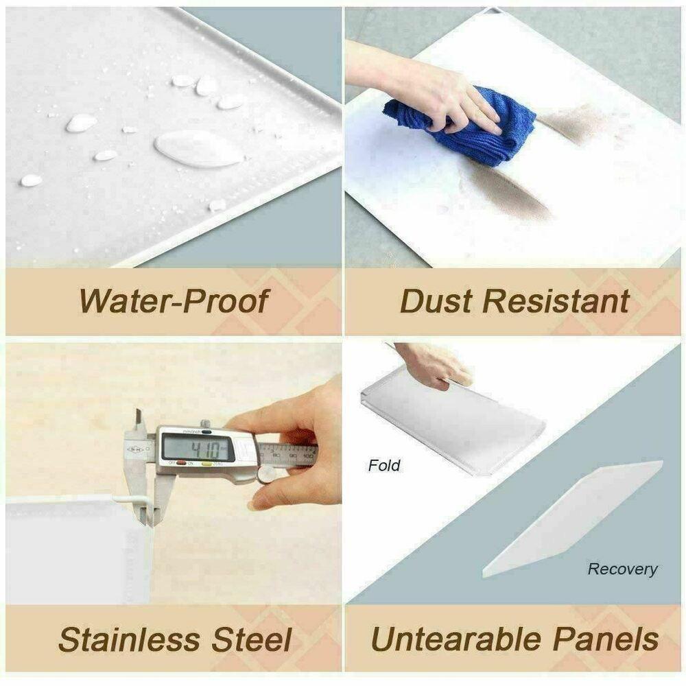 Guarda Roupa Portatil Armario Cabideiro 6 Portas Arara Organizador Modular Azul Luxo - 3