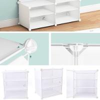 Sapateira Grande 9 Prateleiras Organizador Porta Treco Brinquedos Armario Ajustavel Multiuso Praia Camping - 3