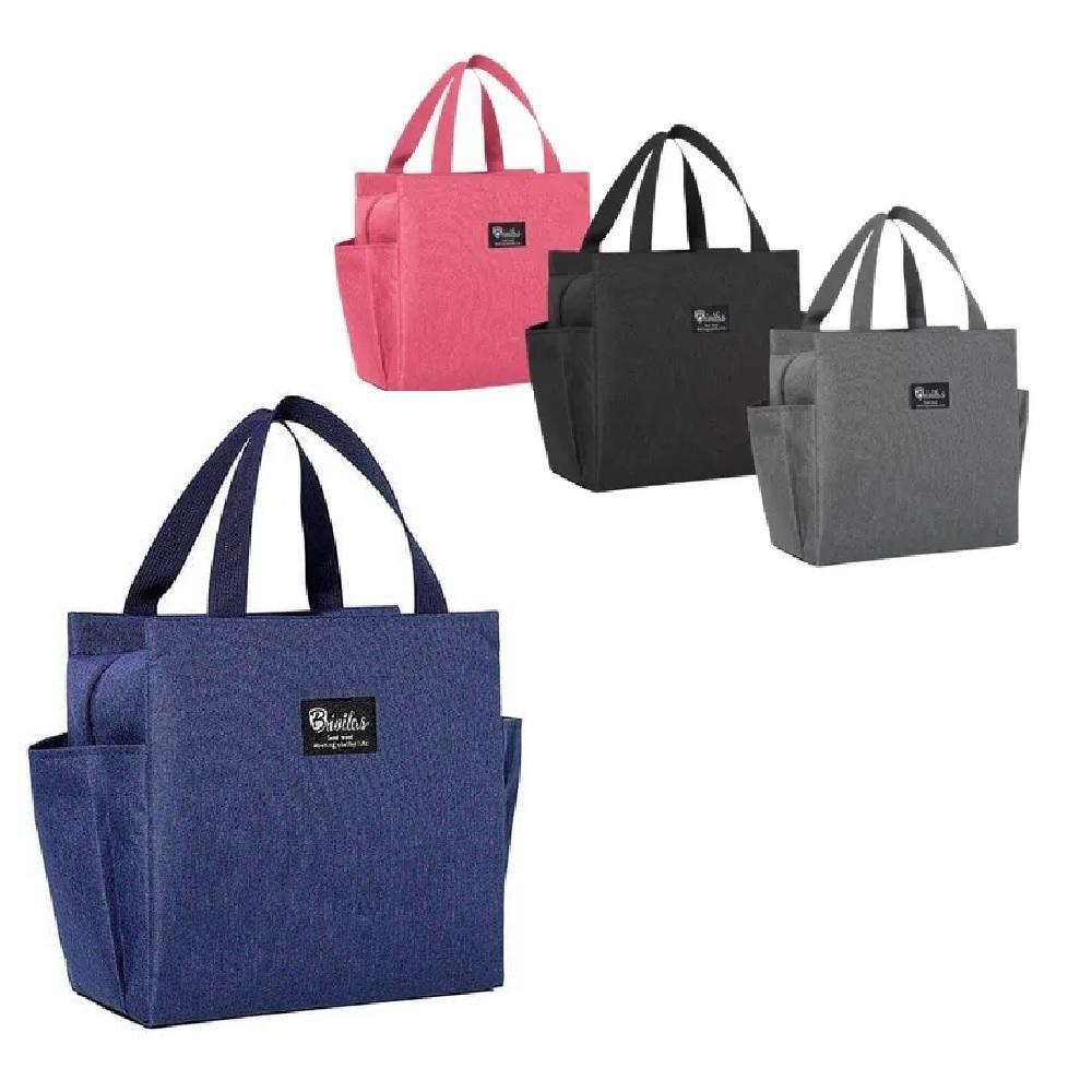 Bolsa Isotermica Mochila Termica Marmita Fitness Lancheira Grande Trabalho Academia Dieta Alca De Mao Bolsos Multiuso Po - 1