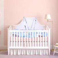 Berco Portatil Mosquiteiro Kti Completo Cercadinho Dobravel Tenda Travesseiro Cama Bebe Colchonete Almofada Menino Menin - 2