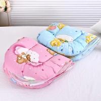 Berco Portatil Mosquiteiro Kti Completo Cercadinho Dobravel Tenda Travesseiro Cama Bebe Colchonete Almofada Menino Menin