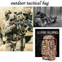 Mochila Militar Camping 100 Litros Camuflada Tatica Gigante Bolsa Impermeavel 100l Reforcada Viagem Trilha Acampamento I - 3