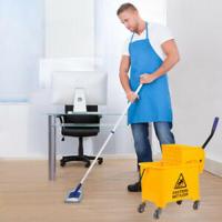 Carrinho Balde Espremedor De Limpeza Mop Profissional Industrial Amarelo - 5