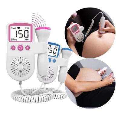 Monitor Batidas Coracao Bebe Doppler Fetal Cardiaco Aparelho Portatil Frequencia Ouvir Gravidez Cor:verde;tamanho:u