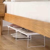 Prateleira Dobravel Armario Organizador Empilhavel Ajustavel Multifuncional Cozinha Pia Banheiro Mesa Sapateira Estante - 6