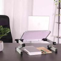Mesa Notebook Dobravel Aluminio Multifuncional Suporte Ajustavel Articulavel 360° Mousepad Portatil Cama Sofa Home Offic - 9