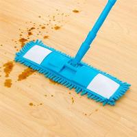 Rodo Esfregao Mop Vassoura Absorvente Microfibra Tira Po Lava Limpa Varre Pisos Vidros Limpeza Cabo Retratil - 6