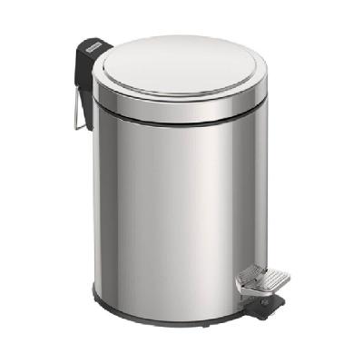 Lixeira Em Aço Inox Com Pedal 5 Litros - 94538105 - Tramontina Lixeira Aco Inox C-pedal 5lts Tramontin