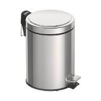 Lixeira Em Aço Inox Com Pedal 5 Litros - 94538105 - Tramontina Lixeira Aco Inox C-pedal 5lts Tramontin - 1