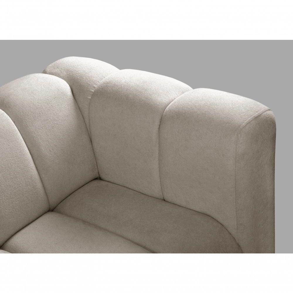 Poltrona Mona Decorativa Confortável Moderna Sala De Estar - Bouclê Marrom 510 - 7