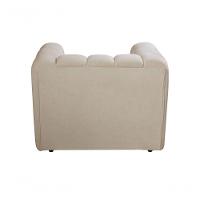 Poltrona Mona Decorativa Confortável Moderna Sala De Estar - Bouclê Marrom 510 - 5