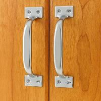 Kit 4 Puxador Inox Porta Gaveta Moveis Mdf Multiuso Clasic Cromado Ergonomico Guarda Roupa - 2