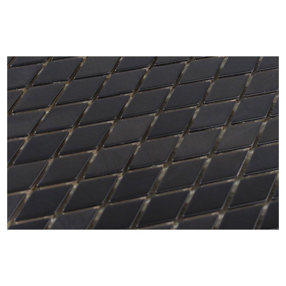 Mosaico De Metal Chrysler Black 4,5x2 Placa 28x29cm - 1315003011 - 2