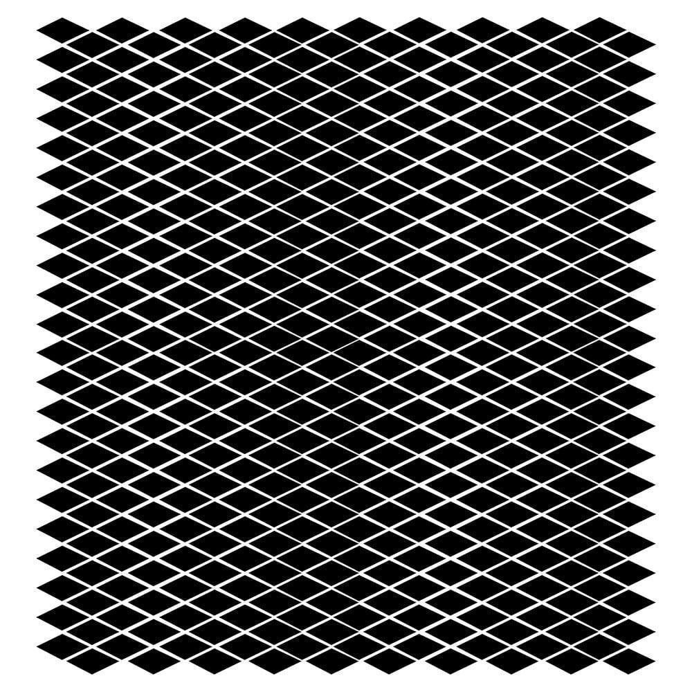 Mosaico De Metal Chrysler Black 4,5x2 Placa 28x29cm - 1315003011 - 3