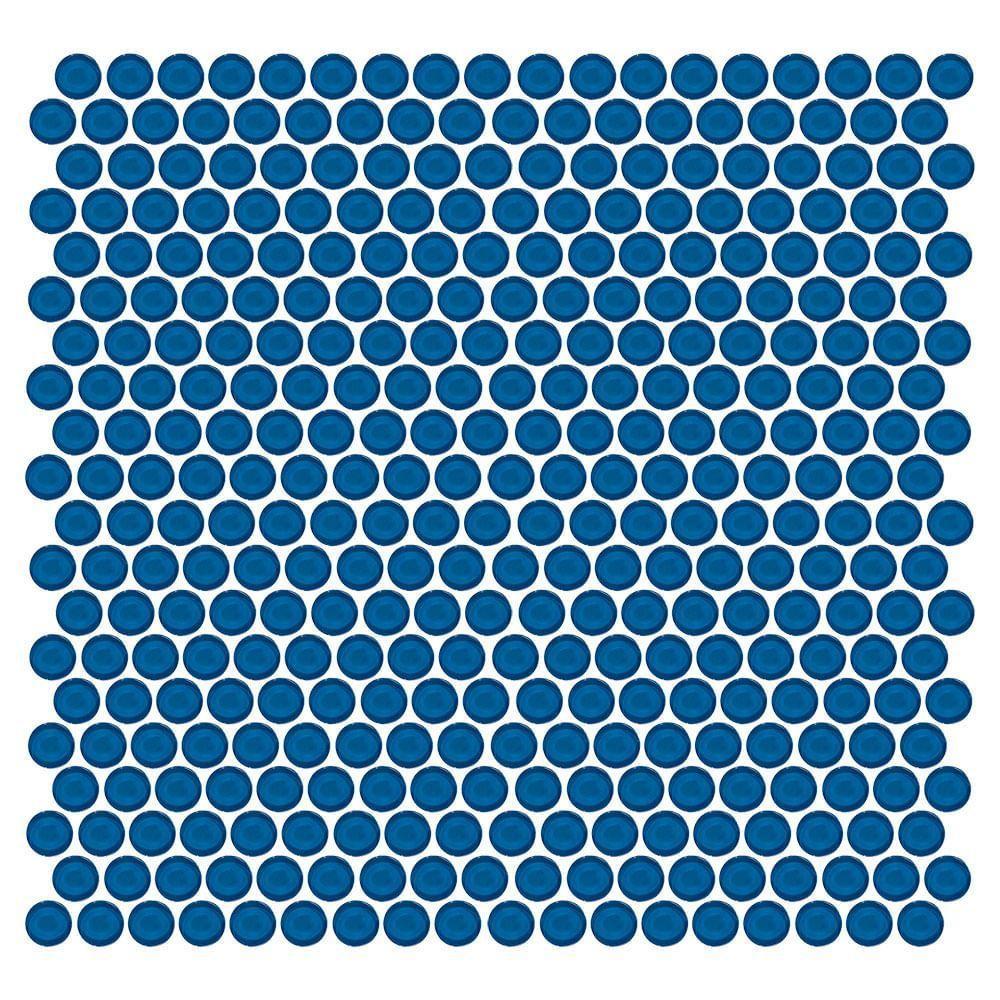 Pastilha De Vidro Ball Dark Blue 3x3 Placa 30x30cm - 1313060005 - 3