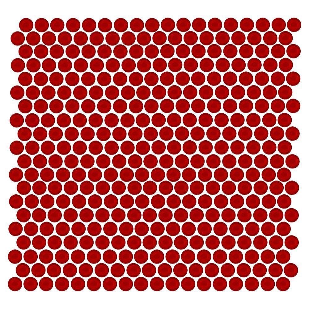 Pastilha De Vidro Ball Red 3x3 Placa 30x30cm - 1313060003 - 3