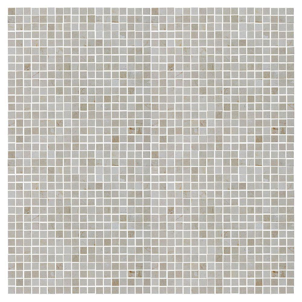 Pastilha De Pedra Natural Crema Marfil 1,5x1,5 Placa 30x30cm - 1314004003 - 3