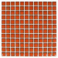 Pastilha Cerâmica Nefertiti Laranja 2x2 Placa 30x30cm - 1012020009 - 1