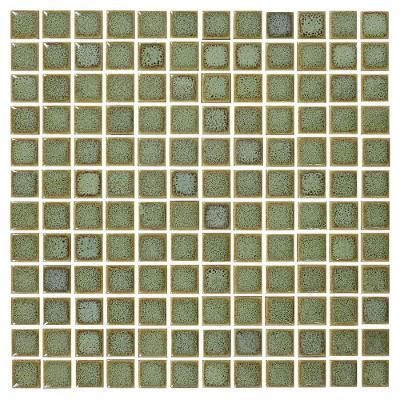 Pastilha Cerâmica Nefertiti Avocado 2x2 Placa 30x30cm - 1012020010