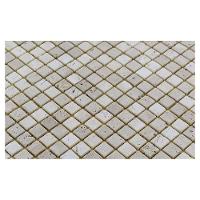 Pastilha De Pedra Natural Travertino 1,5x1,5 Placa 30x30cm - 1314004006 - 2