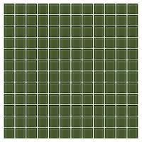 Pastilha De Vidro Crystal Verde Militar 2x2 Placa 30x30cm - Pgcvm - 1