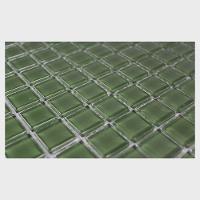 Pastilha De Vidro Crystal Verde Militar 2x2 Placa 30x30cm - Pgcvm - 2