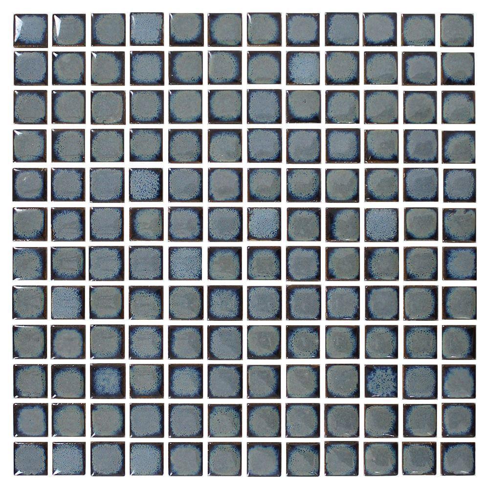 Pastilha Cerâmica Nefertiti Cobalto 2x2 Placa 30x30cm - 1012020008 - 1