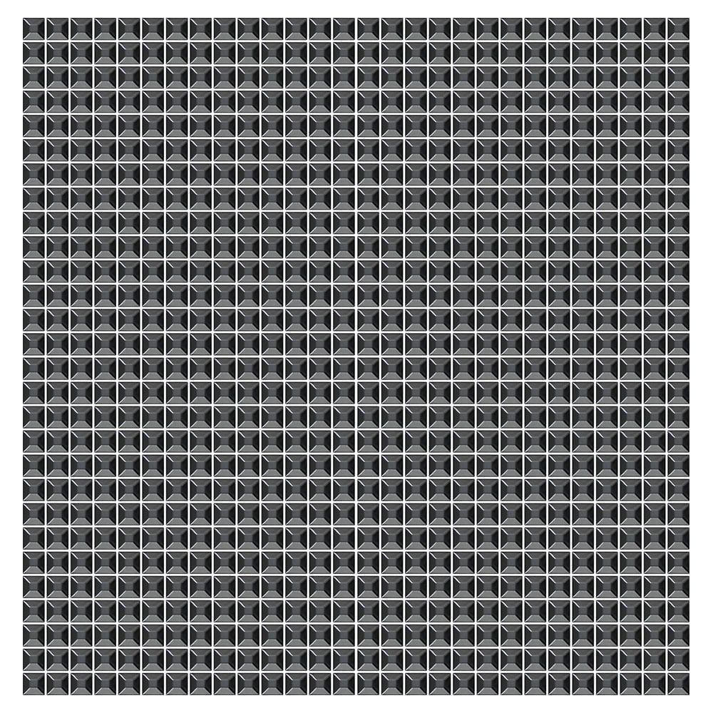 Mosaico De Metal Barcelona Black 2x2 Placa 30x30cm - 1315003007 - 3